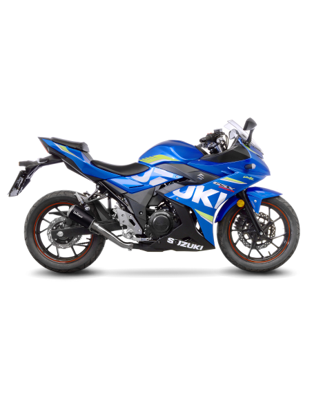 Silencieux LEOVINCE LV-10 SUZUKI GSX-250 R 2017 - 2018 Inox Noir