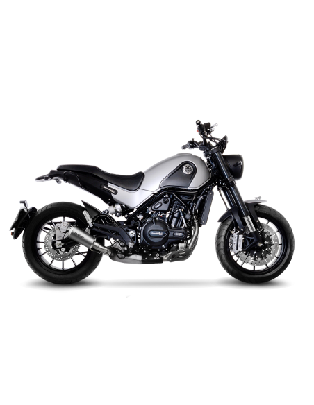 Silencieux LEOVINCE LV-10 BENELLI 500 LEONCINO/TRAIL 2017 - 2023 Inox