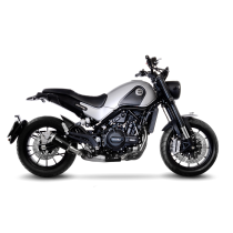 Silencieux LEOVINCE LV-10 BENELLI 500 LEONCINO/TRAIL 2017 - 2023 Inox Noir