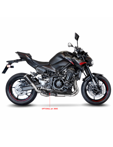 Silencieux LEOVINCE LV-10 KAWASAKI Z 900 (Full) 2020 - 2023 Inox Noir