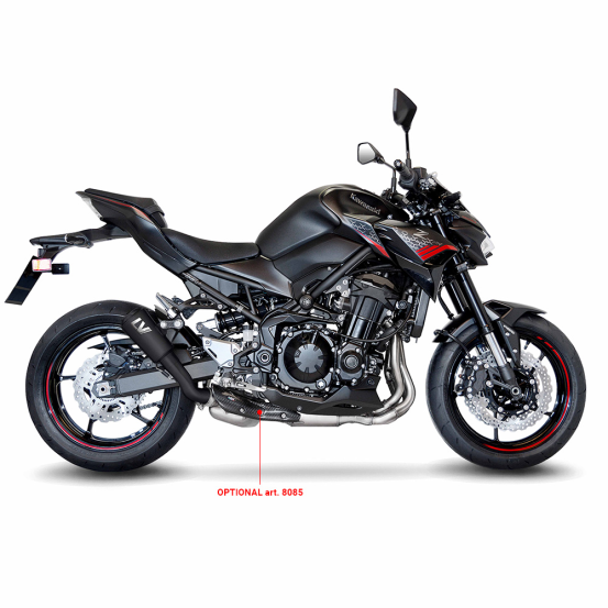 Silencieux LEOVINCE LV-10 KAWASAKI Z 900 (Full) 2020 - 2023 Inox full Noir