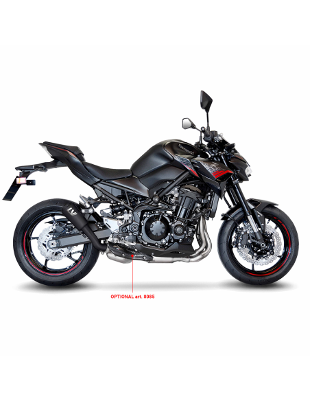 Silencieux LEOVINCE LV-10 KAWASAKI Z 900 (Full) 2020 - 2023 Inox full Noir