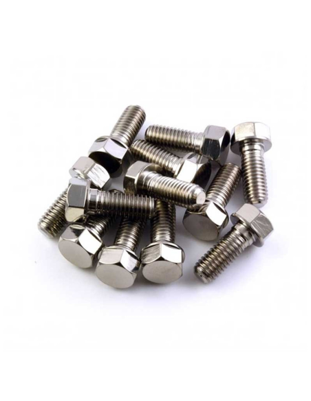 Kit de 12 vis de disques de frein avants M8 x 20 en inox RACEBOLT