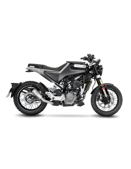 Silencieux LEOVINCE LV-10 HUSQVARNA 125 SVARTPILEN/VITPILEN 2020 - 2023 Inox