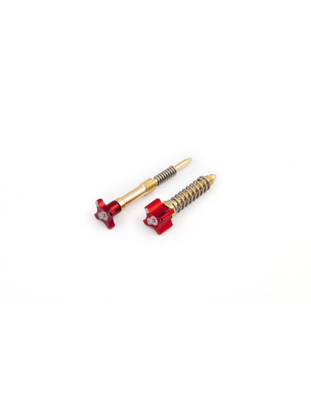 Vis de réglage d'air S3 PARTS Rouge pour carburateur Keihin KTM HUSQVARNA GASGAS SHERCO RIEJU