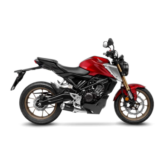 Ligne complète échappement LEOVINCE LV-10 BLACK EDITION - HONDA CB 125 R 2021-2023