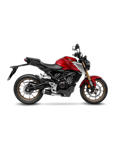 Ligne complète échappement LEOVINCE LV-10 BLACK EDITION - HONDA CB 125 R 2021-2023