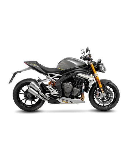 Silencieux LEOVINCE LV-10 TRIUMPH SPEED TRIPLE 1200 RR/RS 2021 - 2023 Inox