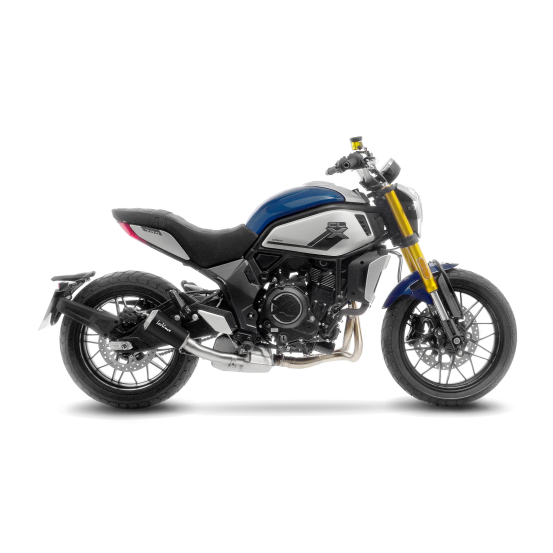 Silencieux LEOVINCE LV-10 F MOTO 700 CL-X HERITAGE/SPORT 2021 - 2023 Inox Noir
