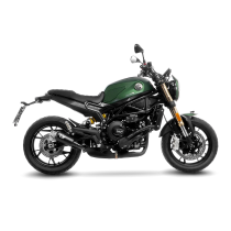 Silencieux LEOVINCE LV-10 BENELLI LEONCINO 800 2022 - 2023 Inox full Noir