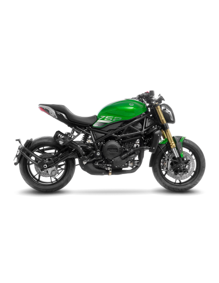Silencieux LEOVINCE LV-10 BENELLI 752 S 2019 - 2023 Inox full Noir