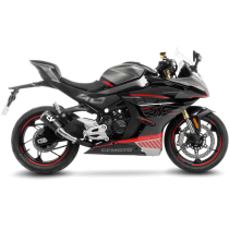 Silencieux carbone LEOVINCE LV-10 - CF MOTO 450 SS / 450 SR 2023-