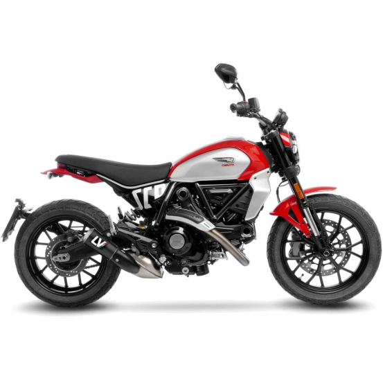 Silencieux carbone LEOVINCE LV-10 - DUCATI SCRAMBLER 800 2023-