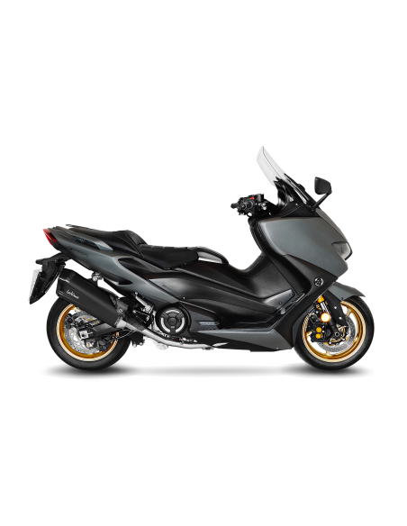 Ligne d'échappement LEOVINCE LV-12 YAMAHA TMAX 560 2020 - 2023 Inox Noir