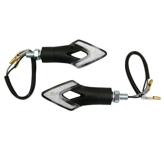 Paire de clignotants LED AVOC - Homologués CE - IWA