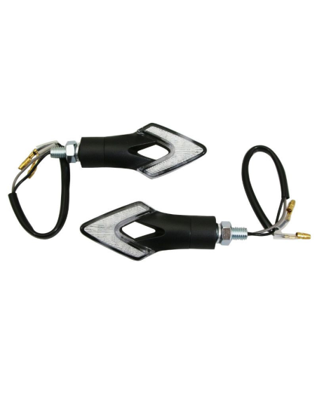 Paire de clignotants LED AVOC - Homologués CE - IWA