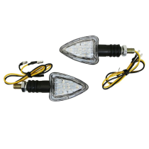 Paire de clignotants LED AVOC - Homologués CE - ASO
