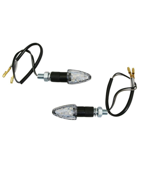 Paire de clignotants LED AVOC - Homologués CE - MINI NAGO