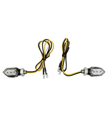 Paire de clignotants LED AVOC - Homologués CE - INZAY