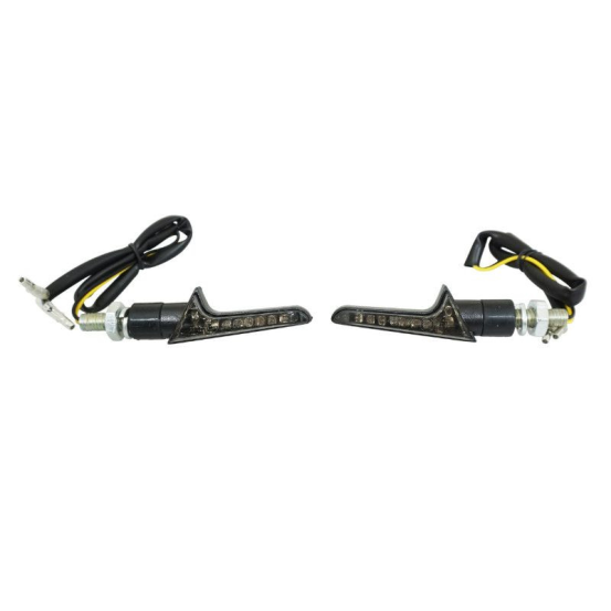 Paire de clignotants LED AVOC - Homologués CE - MINI KOBE