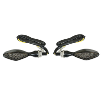 Paire de clignotants LED AVOC - Homologués CE - MINI SAKA