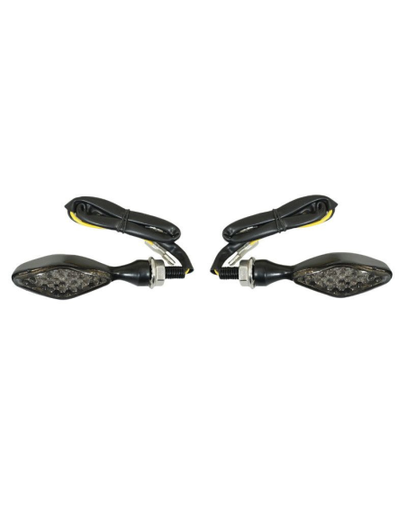Paire de clignotants LED AVOC - Homologués CE - MINI SAKA