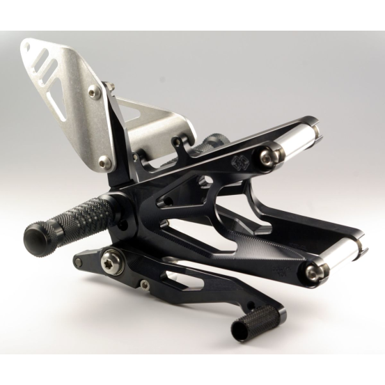 Paire de commandes reculées FACTOR-X GILLES TOOLING - Yamaha 700 MT-07 2014-2020 Tracer 2016-2021 700 XSR 2016-2020