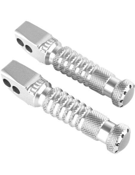 Jeu de repose pieds et adaptateurs GILLES TOOLING - Argent - Kawasaki