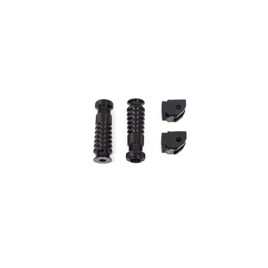Jeu de repose pieds et adaptateurs GILLES TOOLING - Noir - BMW