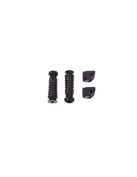 Jeu de repose pieds et adaptateurs GILLES TOOLING - Noir - BMW