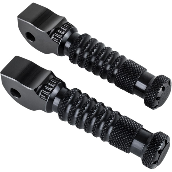 Jeu de repose pieds et adaptateurs GILLES TOOLING - Noir - Yamaha 700 MT-07 Tracer 2020-2021