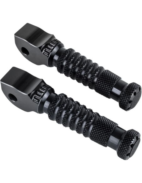 Jeu de repose pieds et adaptateurs GILLES TOOLING - Noir - Yamaha 700 MT-07 Tracer 2020-2021