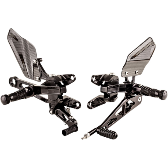 Paire de commandes reculées VCR38GT GILLES TOOLING - Aprilia 1000 RSV4-R 2016-2019 1100 RSV4 2019-2020 Tuono 2018-2020