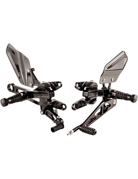 Paire de commandes reculées VCR38GT GILLES TOOLING - Aprilia 1000 RSV4-R 2016-2019 1100 RSV4 2019-2020 Tuono 2018-2020
