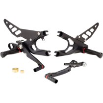 Paire de commandes reculées FACTOR-X GILLES TOOLING - Yamaha 600 YZF R-6 2017-2020