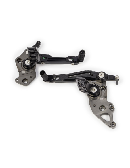 Paire de commandes reculées RCT10GT GILLES TOOLING - Indian 1200 FTR 2019-2020 S 2019-2020