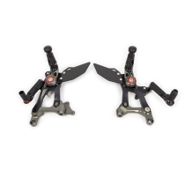 Paire de commandes reculées MUE2 GILLES TOOLING - Ducati 1100 Panigale V4 2018-2020