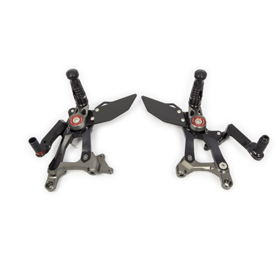 Paire de commandes reculées MUE2 GILLES TOOLING - Ducati 1100 Panigale V4 2018-2020