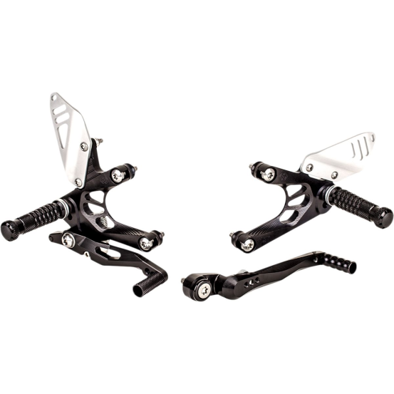 Paire de commandes reculées FACTOR-X GILLES TOOLING - Honda 650 CBF 2014-2018 CBR 2019-2020