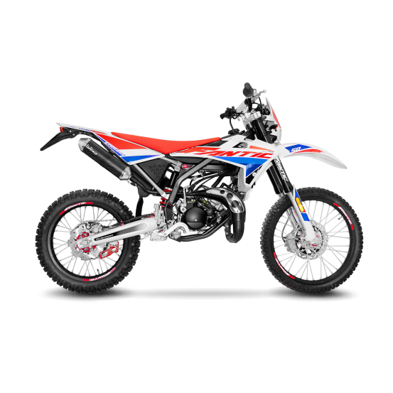 Silencieux LEOVINCE X-FIGHT FANTIC 50 ENDURO/MOTARD/COMPETITION 2019 - 2020 Carbone
