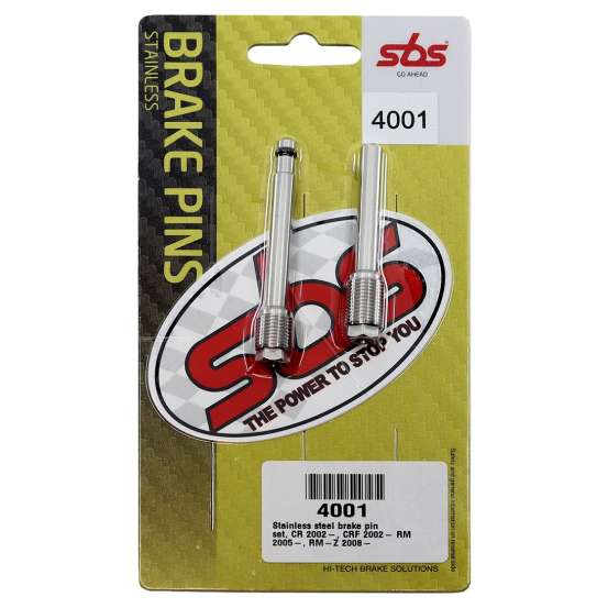 Axes de plaquettes de frein SBS - 4001 - Honda 125 CR