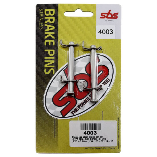 Axes de plaquettes de frein SBS - 4003 - Husqvarna 125 CR