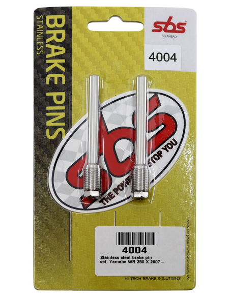 Axes de plaquettes de frein SBS - 4004 - Yamaha 250 WR F