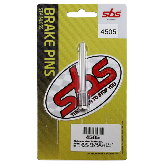 Axe de plaquettes de frein SBS - 4505 - Honda 125 CR