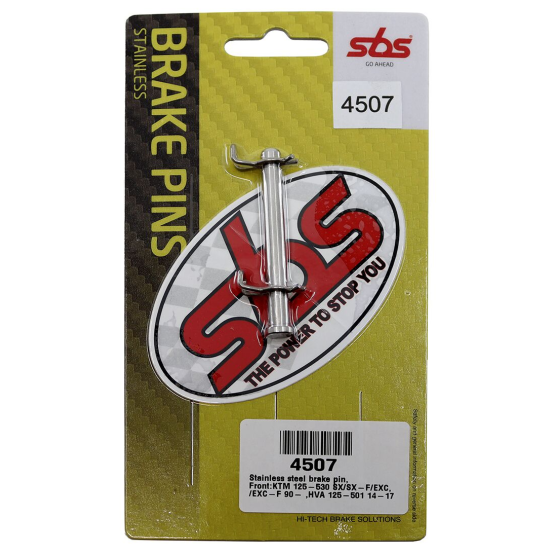 Axe de plaquettes de frein SBS - 4507 - Husqvarna 125 CR