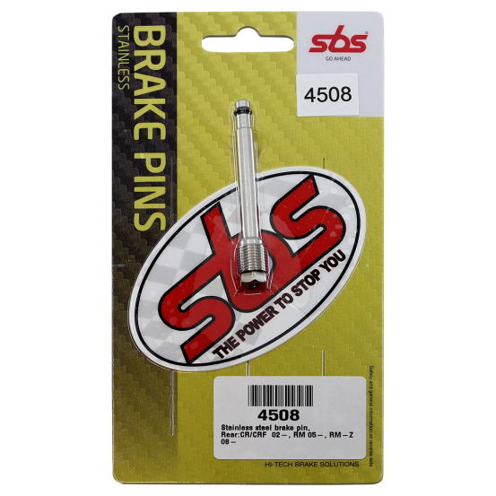 Axe de plaquettes de frein SBS - 4508 - Honda 125 CR