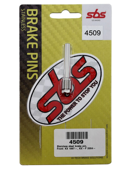 Axe de plaquettes de frein SBS - 4509 - Kawasaki 125 KX