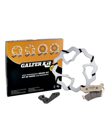 Kit frein overzise avant GALFER - Disque de frein 270 mm