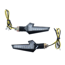 Paire de clignotants LED AVOC - Homologués CE - SAKAI