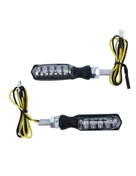 Paire de clignotants LED AVOC - Homologués CE - AKITA